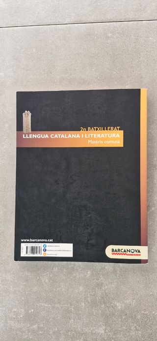 Llengua catalana i Literatura 2n Batxillerat. L...