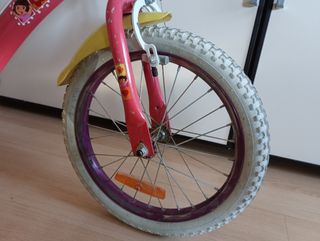 Bicicleta Infantil 16" Dora Exploradora + REGALO
