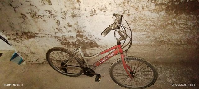 Bicicleta Vintage TOP TROTTER Roja