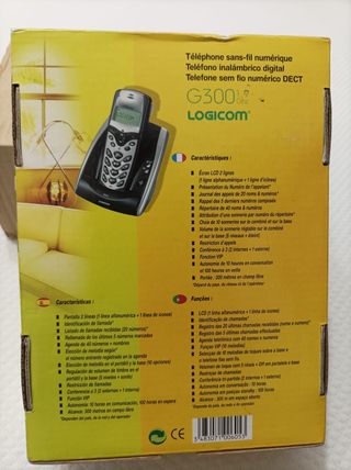 Teléfono Inalámbrico Logicom G300