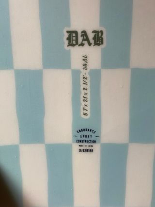 Tabla de surf Fish DAB 5'7