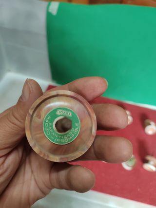 Tiradores Vaquelita Rubi Años 70 L- 19.