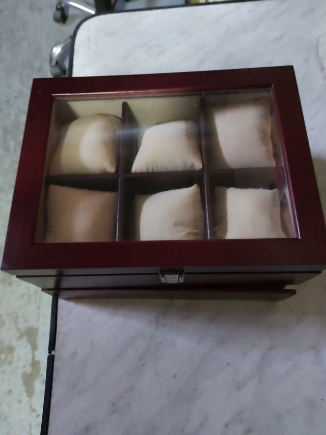 4 Cajas para Relojes y Joyas