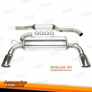 Sistema de escape TA Technix Duplex de acero inox