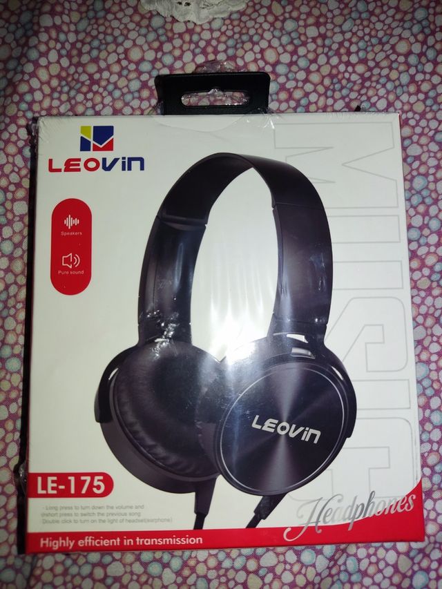 Cuffie Leovin LE-175 Nere