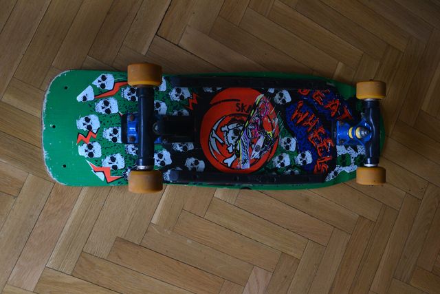 Monopatín Skate Hawaii Años 80