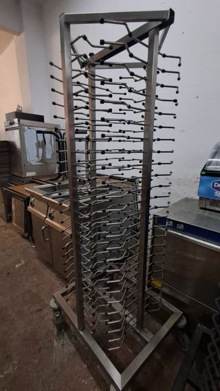 Carro para reposar palos y bandejas