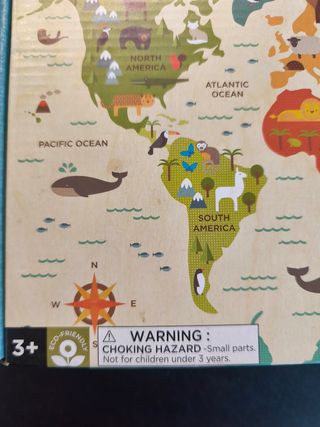 Puzzle de suelo infantil Our World