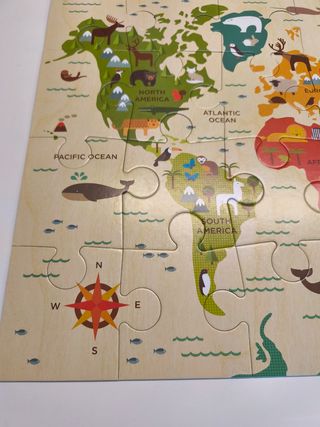Puzzle de suelo infantil Our World