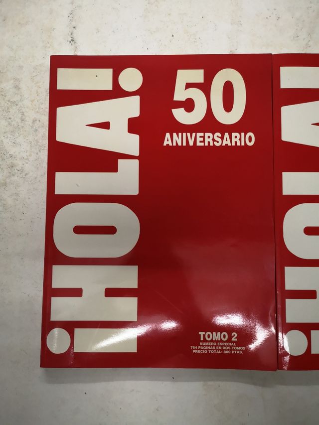 HOLA! 2 Tomos 50 Aniversario