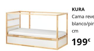 Cama infantil KURA reversible