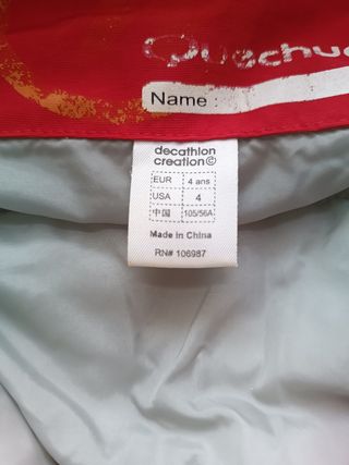 Mono de nieve infantil Quechua.