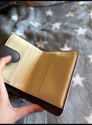 Cartera Tous Beige y Marrón