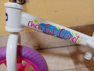 Bici sin pedales Chicco pink comet