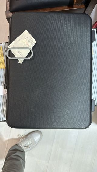 Maletín negro multicompartimentos