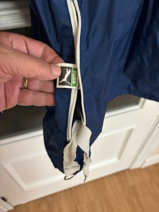 Chubasquero Vintage Puma Azul Talla L