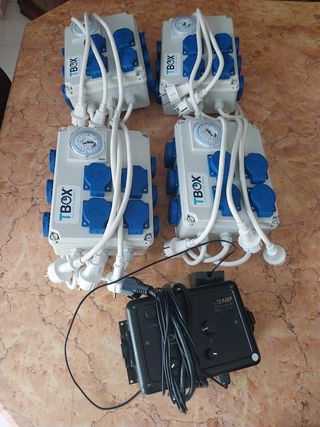 Caja Temporizador y Controlador Clima