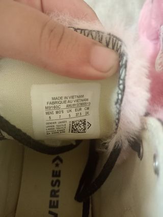 Converse All Star Tg 37.5. Limited edition.