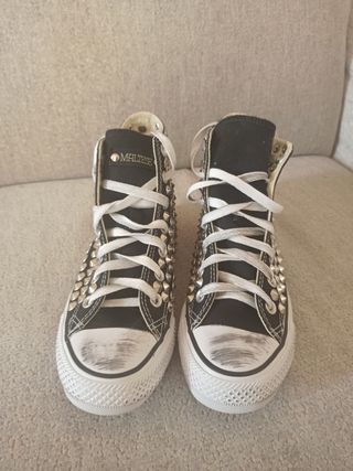 Converse All Star borchie nere 37.5