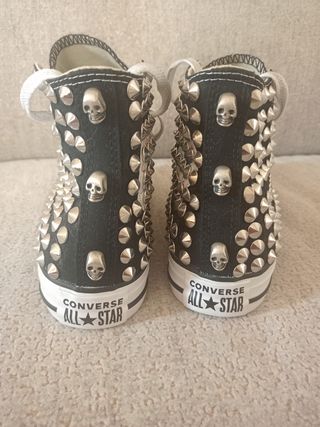 Converse All Star borchie nere 37.5