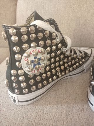 Converse All Star borchie nere 37.5