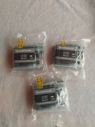 Cartuchos de tinta LC223 Negro OfficeWorld 6 unida