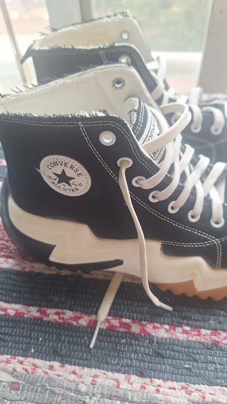 Zapatillas Converse Mujer Negras y Blancas