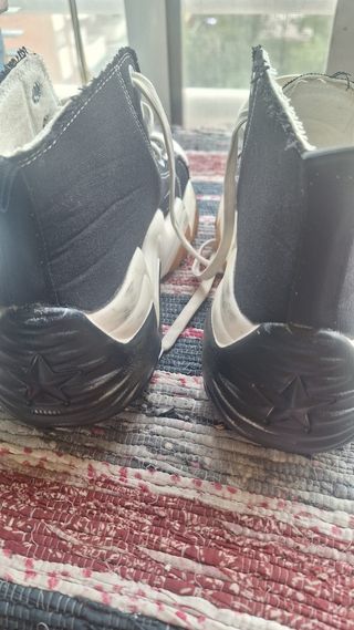 Zapatillas Converse Mujer Negras y Blancas