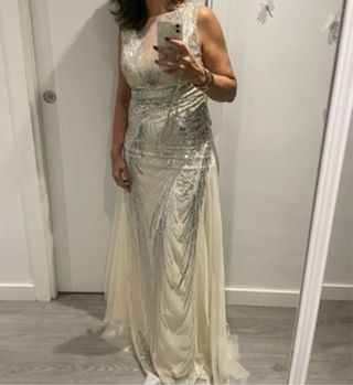 Vestido de fiesta lentejuelas