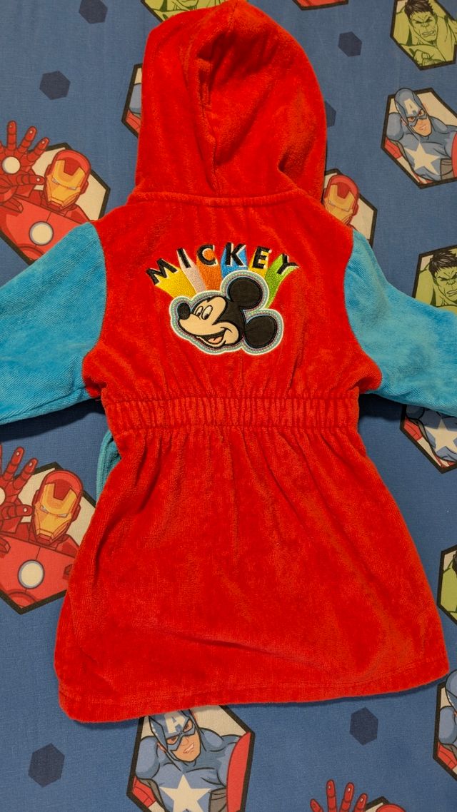 Albornoz Disney Mickey niño 3 años