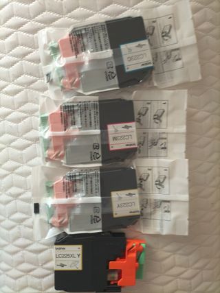 4 Tintas Brother LC223 LC225XL Originales