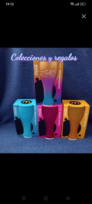 Colección Vasos Coca-Cola McDonald's 2024
