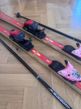 Esquís Dynastar Max 170 con bastones