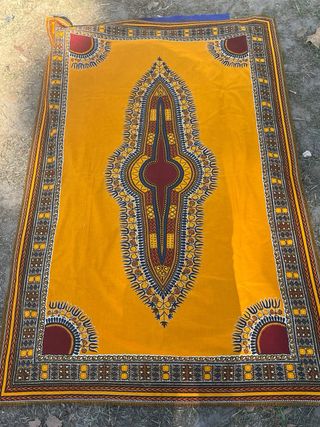 Capulanas coloridas estilo Dashiki