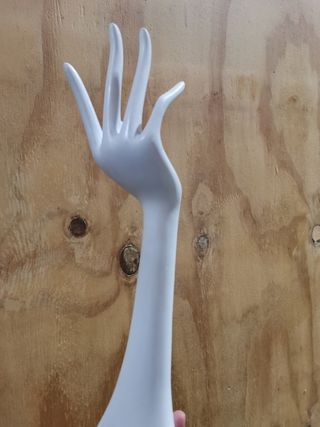 Joyero porta anillos blanco