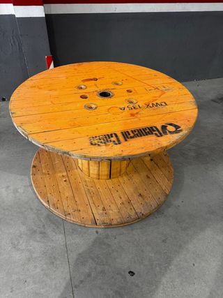 BOBINA MADERA 135cm diámetro