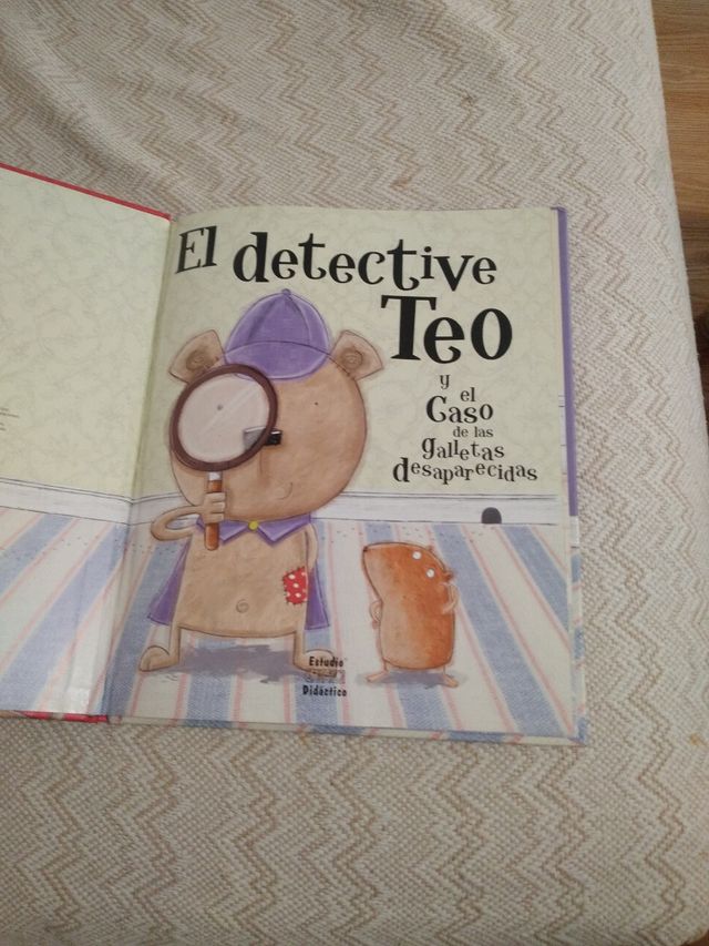 Libro de Cuento El detective Teo.