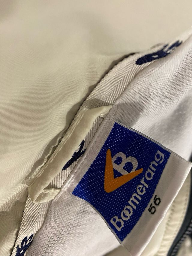 Chaqueta Boomerang Talla 56 Azul/Beige