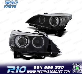 FAROS XENON BMW E60 E61 05-07 OJOS ANGEL CCFL