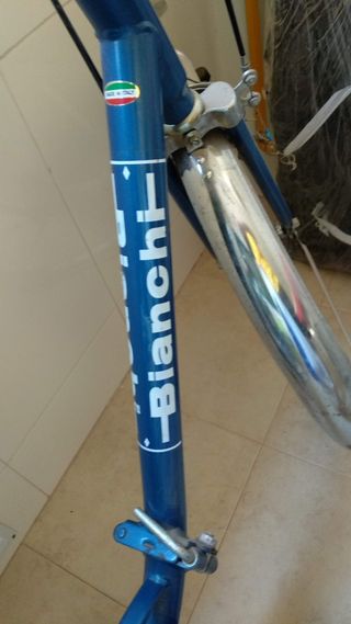 Bicicleta Bianchi Clásica Azul