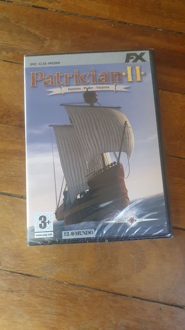Juego PC Patrician II FX Interactive.