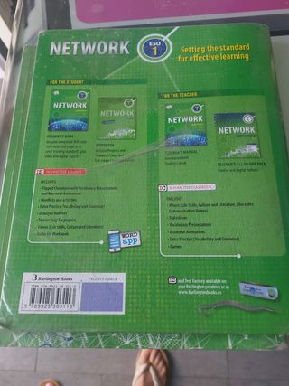 Network 1ºeso. Student's Book 2019 y workbook x 5