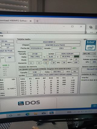 PC Sobremesa i5 |  24GB RAM | 240GB SSD