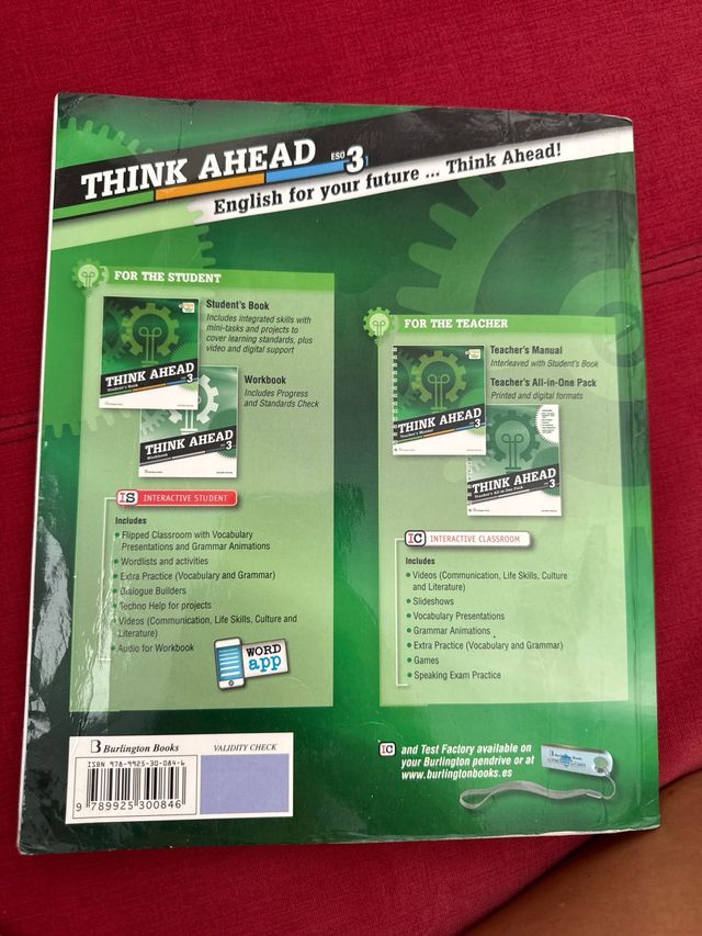 Student’s Book. Think ahead