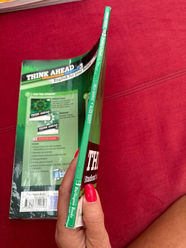 Student’s Book. Think ahead