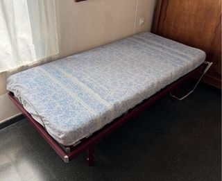 Cama articulada eléctrica con colchon ergonomico