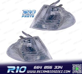 INTERMITENTES FRONTALES BMW E46 BERLINA 98-01 CROMO OPACO