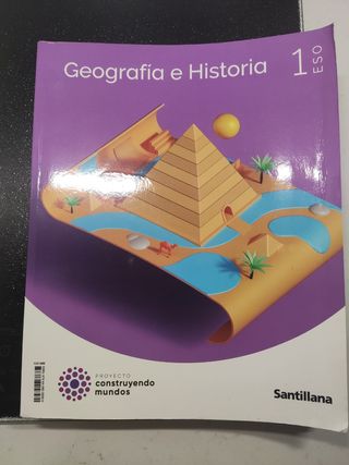 GEOGRAFIA E HISTORIA 1 ESO CONSTRUYENDO MUNDOS