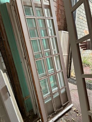 Puertas de madera con cristales
203 x 70