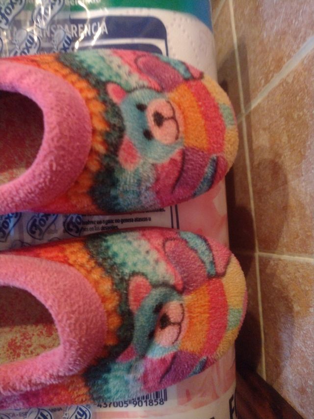 Zapatillas de casa niña talla 32